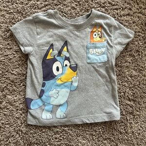 Bluey Kids Gray T-Shirt